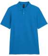 GD35 64800 Softstyle Adult Double Pique Polo Shirt Sapphire colour image